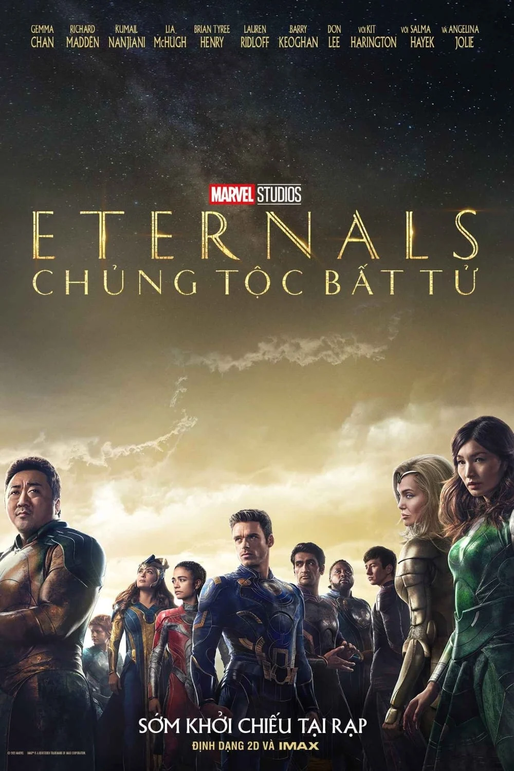 Xem phim Eternals: Chủng Tộc Bất Tử - Full HD Vietsub