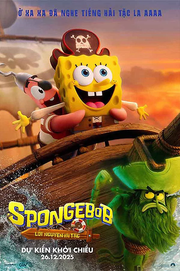 Xem phim SpongeBob: Lời Nguyền Hải Tặc - Full HD Vietsub